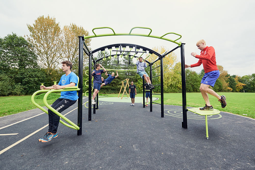 Family Fitness Zone Outdoor Gym The Great Outdoor Gym Company